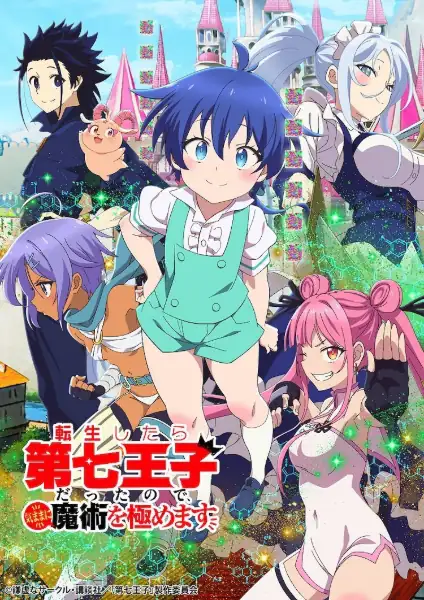 Tensei shitara Dainana Ouji Datta node, Kimama ni Majutsu wo Kiwamemasu Sub Español [12-12][720p][1080p]