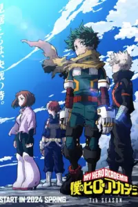 Portada del anime My Hero Academia Season 7 (Boku no Hero Academia 7th Season)