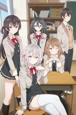 Portada del anime Alya Sometimes Hides Her Feelings in Russian (Tokidoki Bosotto Russia-go de Dereru Tonari no Alya-san)