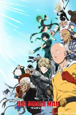 Portada del anime One Punch Man Season 3